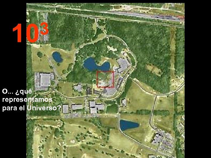 3 10 O. . . ¿qué representamos para el Universo? 