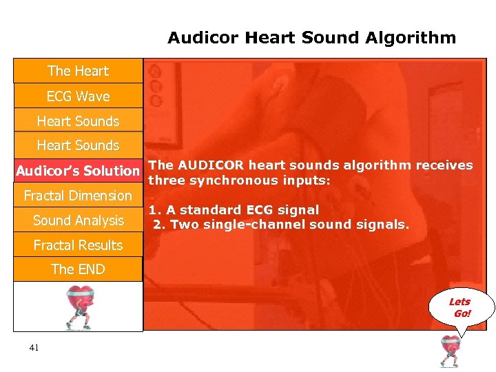 Audicor Heart Sound Algorithm The Heart ECG Wave Heart Sounds Audicor’s Solution The AUDICOR