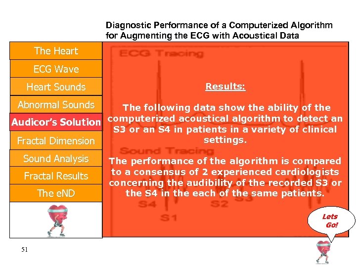 Diagnostic Performance of a Computerized Algorithm for Augmenting the ECG with Acoustical Data The