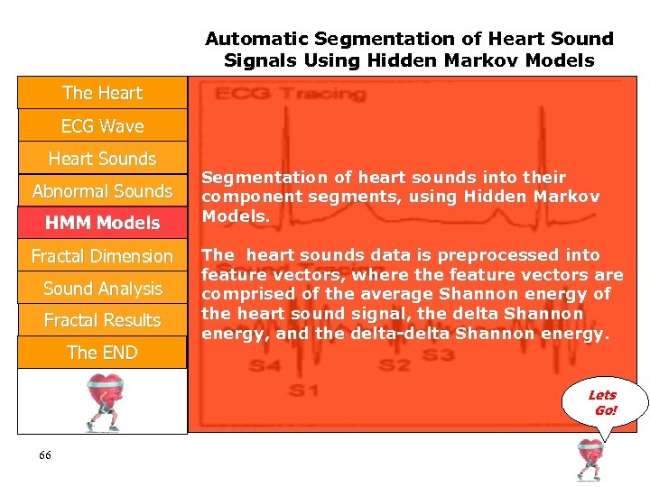 Automatic Segmentation of Heart Sound Signals Using Hidden Markov Models The Heart ECG Wave