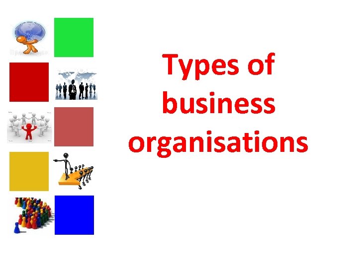 Types of business organisations 