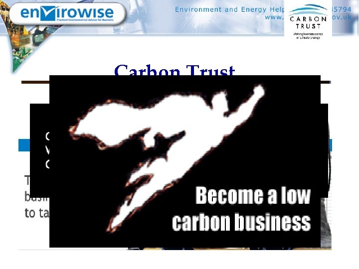 Carbon Trust WE ARE ALL RESPONSIBLE! 
