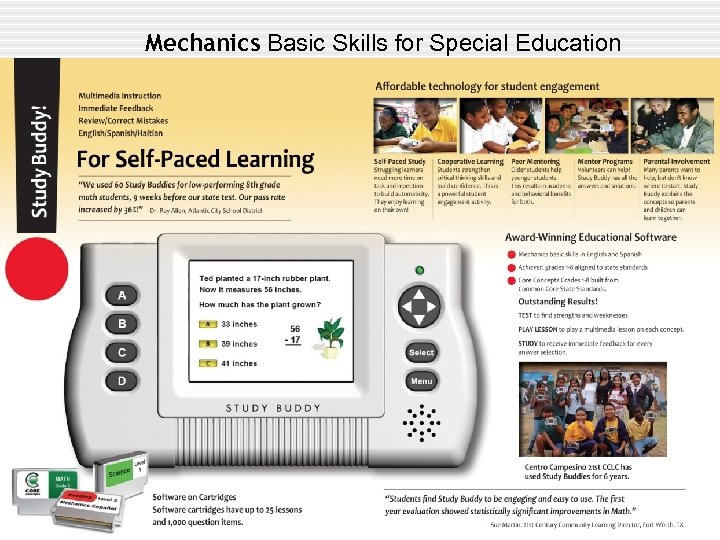 Mechanics Basic Skills for Special Education 
