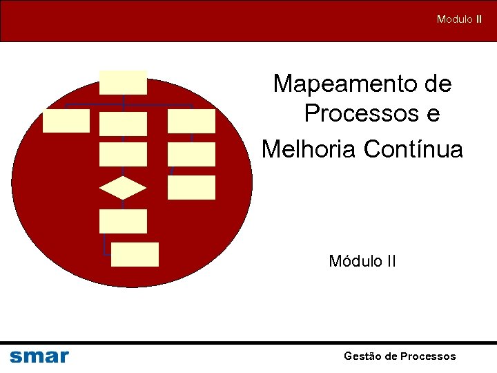Modulo II Mapeamento de Processos e Melhoria Contínua Módulo II Gestão de Processos 
