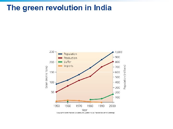 The green revolution in India 