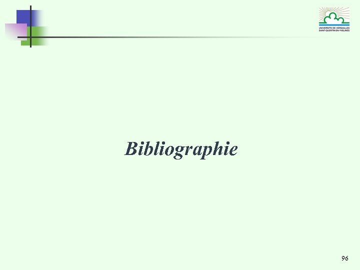 Bibliographie 96 