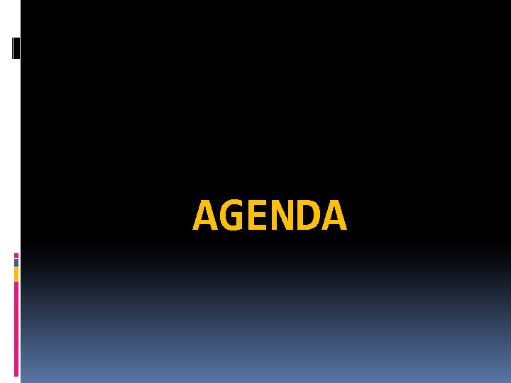 AGENDA 