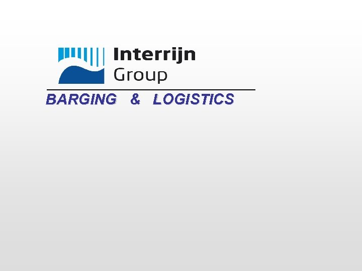 BARGING & LOGISTICS 