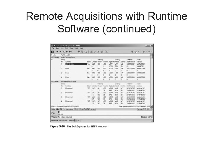 Remote Acquisitions with Runtime Software (continued) 
