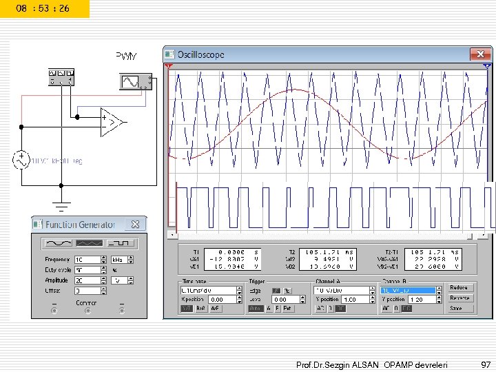 Prof. Dr. Sezgin ALSAN OPAMP devreleri 97 
