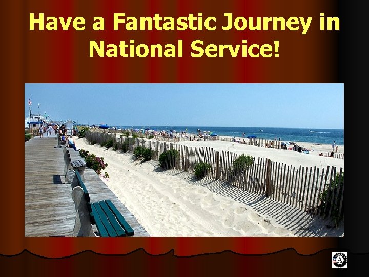 Have a Fantastic Journey in National Service! 