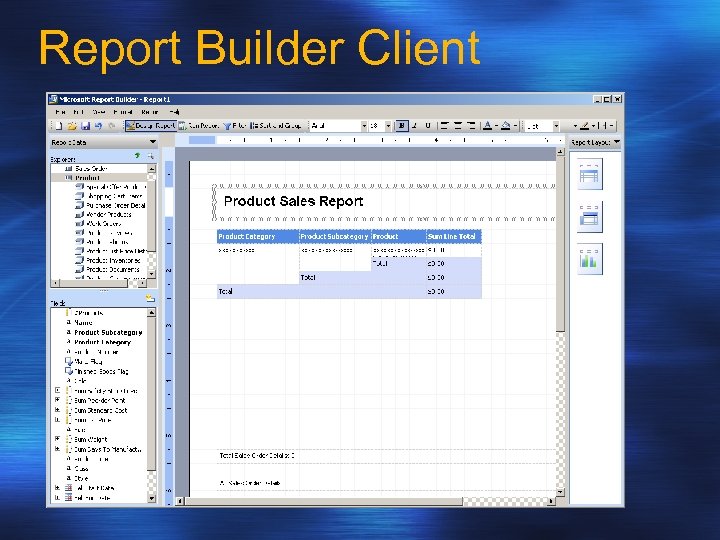 Report Builder Client 