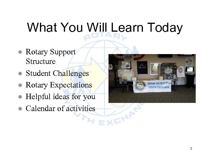 What You Will Learn Today l l l Rotary Support Structure Student Challenges Rotary