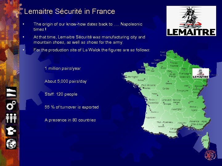 Lemaitre Sécurité in France Lemaitre • The origin of our know-how dates back to