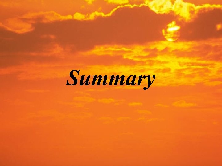 Summary 
