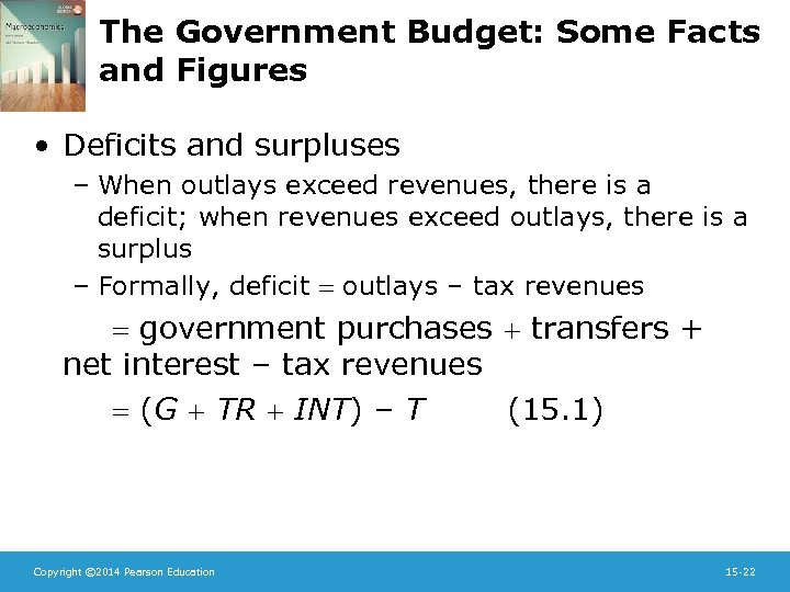 The Government Budget: Some Facts and Figures • Deficits and surpluses – When outlays