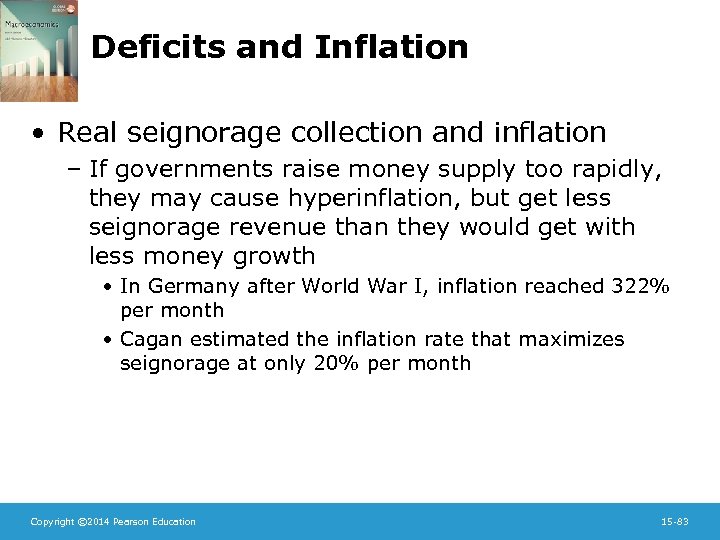 Deficits and Inflation • Real seignorage collection and inflation – If governments raise money