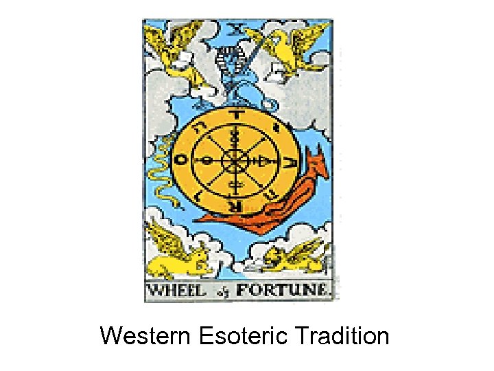Western Esoteric Tradition 
