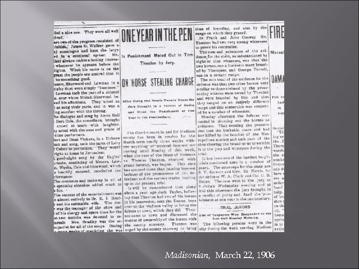 Madisonian, March 22, 1906 