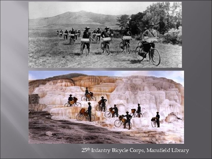 25 th Infantry Bicycle Corps, Mansfield Library 