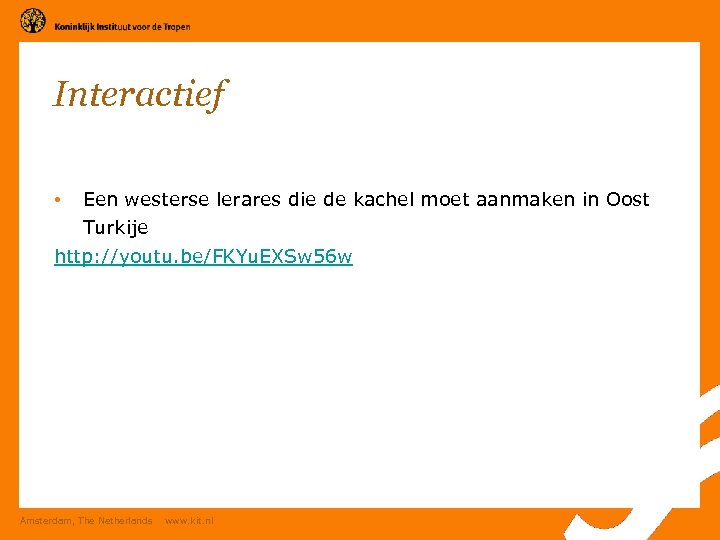 Interactief • Een westerse lerares die de kachel moet aanmaken in Oost Turkije http: