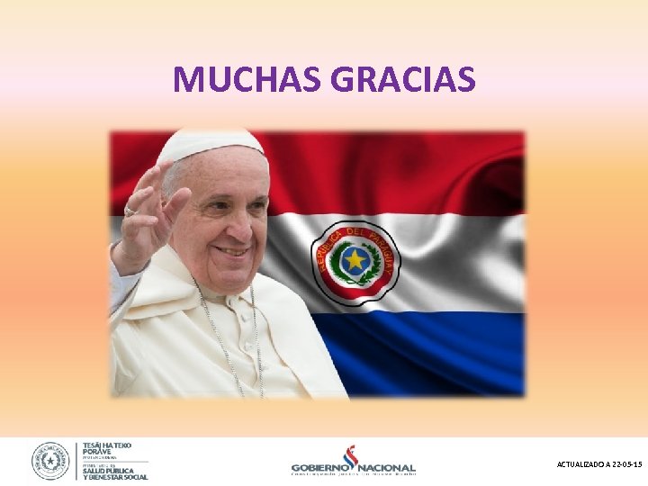 MUCHAS GRACIAS ACTUALIZADO A 22 -05 -15 