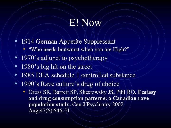 E! Now • 1914 German Appetite Suppressant • • • “Who needs bratwurst when