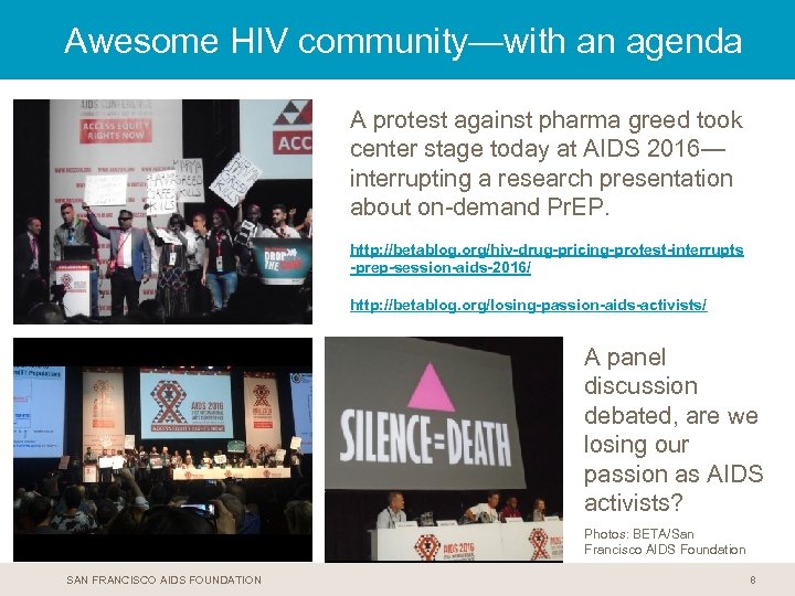 < Copy and paste community—with an Awesome HIVcolored headline bar here > Tips for