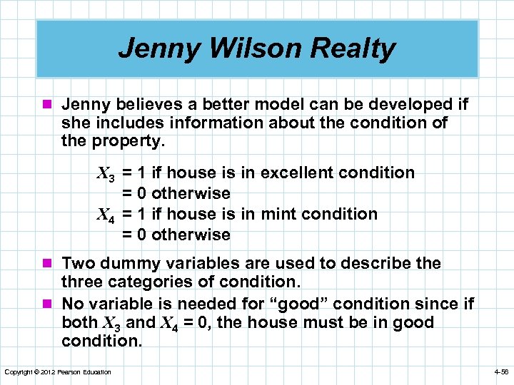 Jenny Wilson Realty n Jenny believes a better model can be developed if she