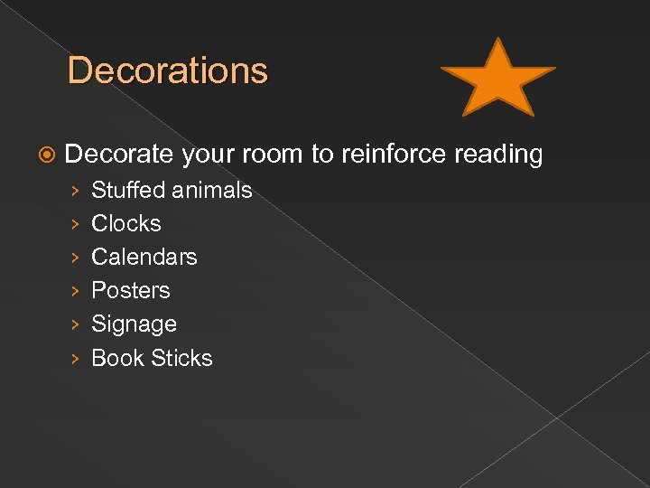 Decorations Decorate your room to reinforce reading › › › Stuffed animals Clocks Calendars