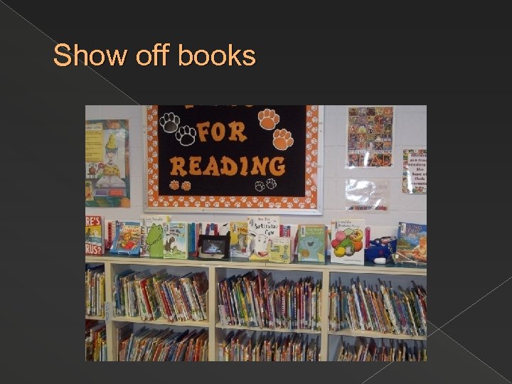 Show off books 