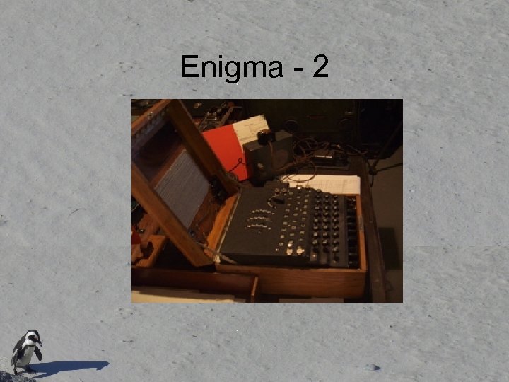 Enigma - 2 