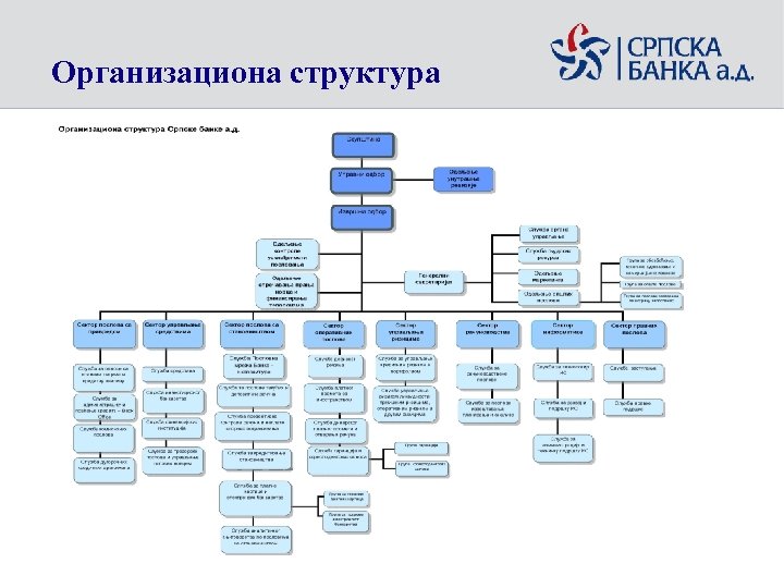 Организациона структура 