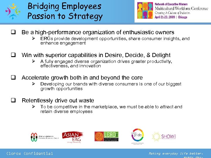 Bridging Employees Passion to Strategy q Be a high-performance organization of enthusiastic owners Ø