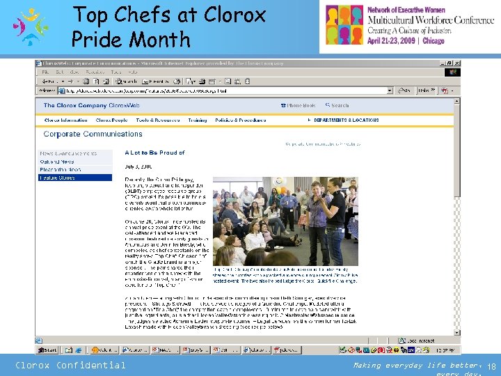 Top Chefs at Clorox Pride Month Clorox Confidential Making everyday life better, 18 