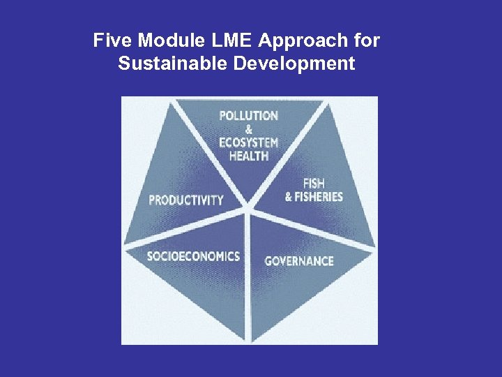Five Module LME Approach for Sustainable Development 