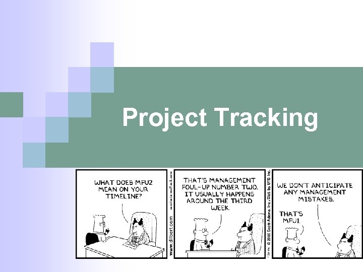 Project Tracking 