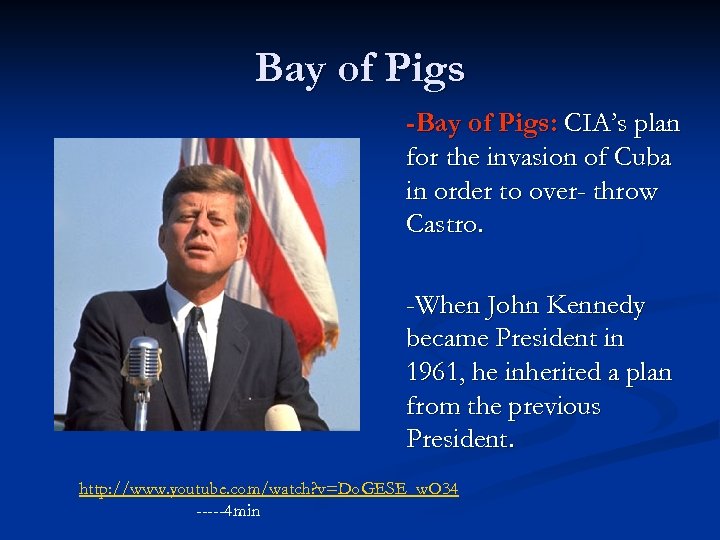 Bay of Pigs -Bay of Pigs: CIA’s plan for the invasion of Cuba in