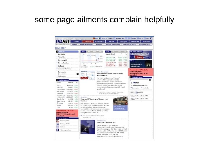 some page ailments complain helpfully 