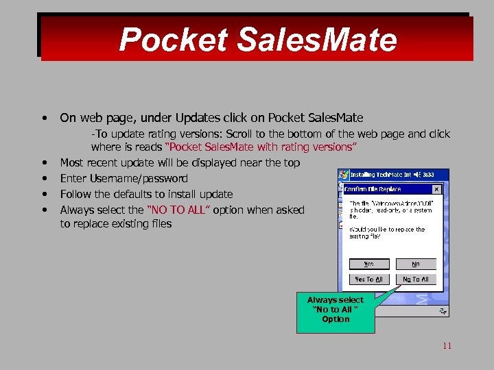 Pocket Sales. Mate • • • On web page, under Updates click on Pocket