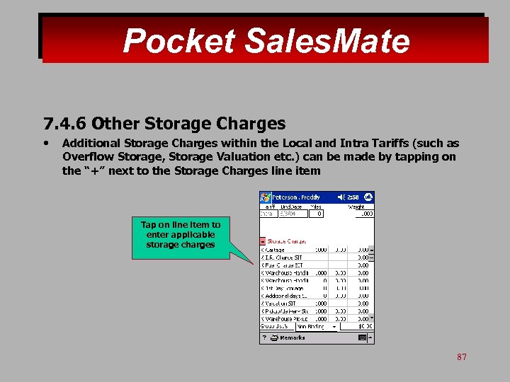 Pocket Sales. Mate 7. 4. 6 Other Storage Charges • Additional Storage Charges within