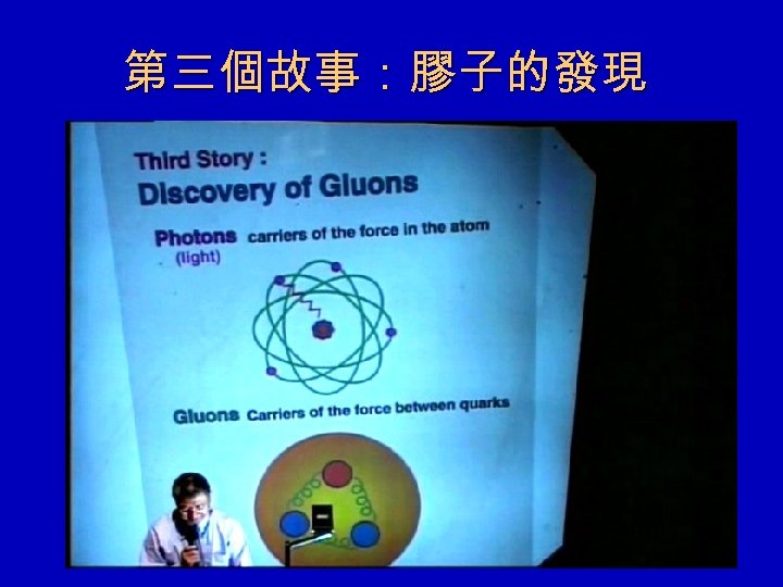第三個故事：膠子的發現 