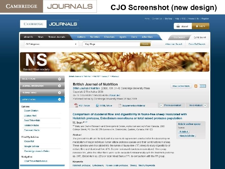 CJO Screenshot (new design) 