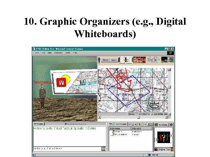 10. Graphic Organizers (e. g. , Digital Whiteboards) 