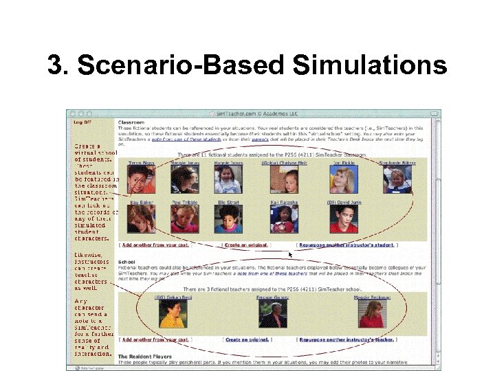 3. Scenario-Based Simulations 