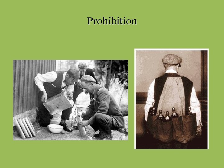 Prohibition 