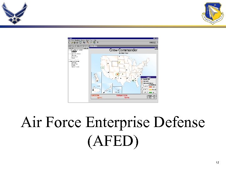 Air Force Enterprise Defense (AFED) 12 