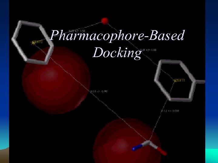 Pharmacophore-Based Docking 9 