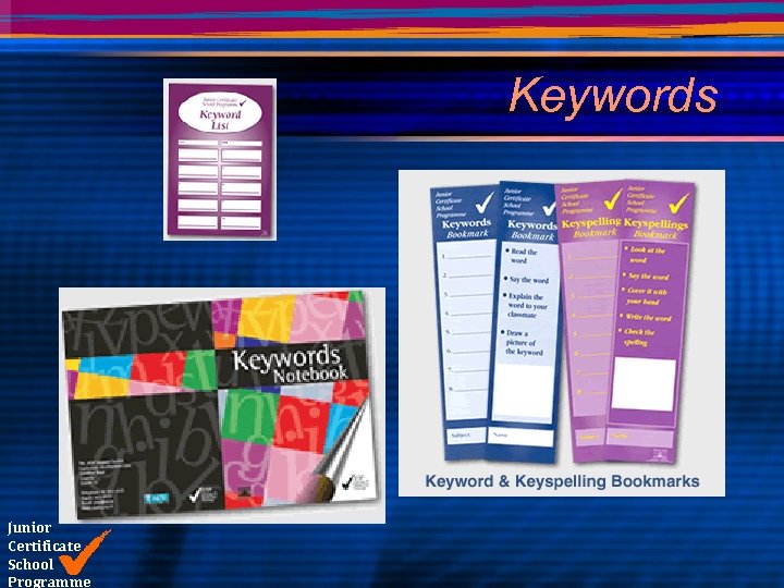 Keywords Junior Certificate School Programme 