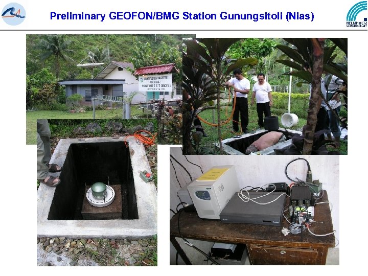 Preliminary GEOFON/BMG Station Gunungsitoli (Nias) 